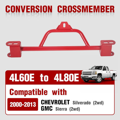 ECOTRIC Transmission Crossmember Compatible with 00-13 Silverado GMC Sierra