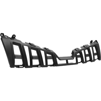 ALMULOO Front Bumper Bracket Compatible with 2018-2020 Toyota Sienna Replace for 5211508030 TO1041116 Bumper Support Mounting Bracket Plastic Unfinished Black