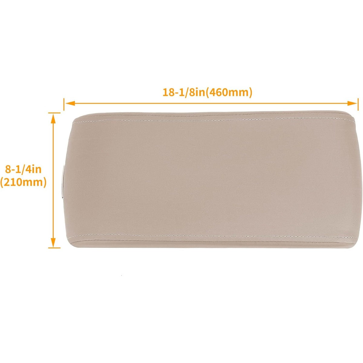 KUAFU Center Console Lid Compatible with 2013-2019 Ford Flex Replacement for FA8Z7406024AA FA8Z-7406024-AA DA8Z7406024AC EA8Z7406024AB Center Console Armrest Cover Lid Plastic Beige