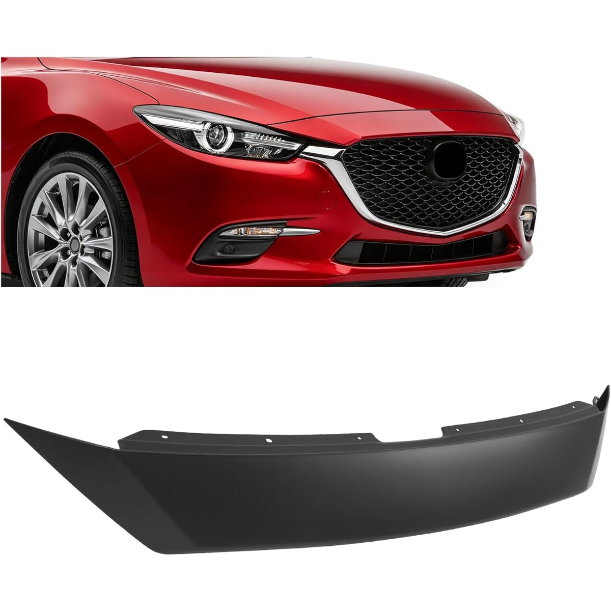 Grille Cover Compatible with 2017-2018 3