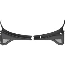 HECASA Front Windshield Wiper Cowl Panel Cover Compatible with 2012-2020 Volkswagen Passat Replace for 561819403A9B9 561819404A9B9 Window Wiper Cowl Vent Grille Black Plastic Driver + Passenger Side