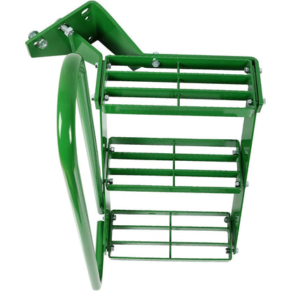 HECASA Left Hand Stair Step Kit Compatible with John Deere 4050 4240 4430 4630 4440 4230 4555 4650 4850 4955 LH Handrail Powder Coated Durable Steel Tractor Step