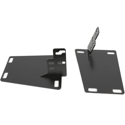 4th to 2nd gen Bumper Conversion Brackets Compatible with Dodge Ram 1500/2500/3500 from 94-02 2nd gen Body (Electrophoresis Black)