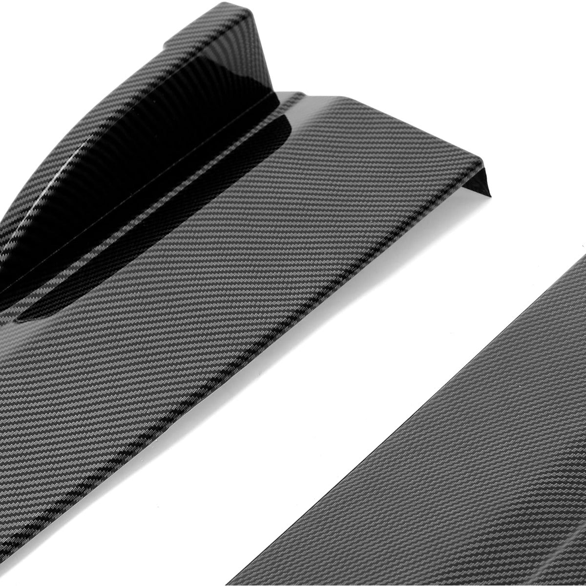 Side Skirts Compatible with 2015-2023 Dodge Charger SRT Daytona Scat Pack R/T 392 GT Rocker Panels Guard Extension Body Kit Replacement ABS Carbon Fiber Style Pair