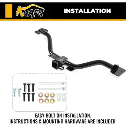 Class 3 2'' Trailer Hitch Compatible with 2008-2017 Buick Enclave 2009-2017 Chevrolet Traverse 2007-2017 GMC Acadia Limited 2007-2009 Saturn Outlook Replacement for 44569 51083 13424 75528