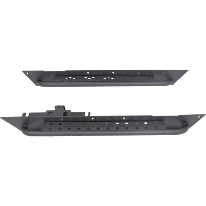 ALMULOO Running Board Step Compatible with 97-06 Jeep Wrangler TJ Tubular