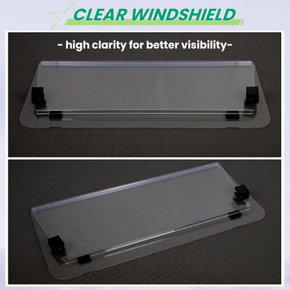 Clear Windshield Compatible with 2000.5 - UP Golf Cart Club Car DS Fold Down B23-62-C