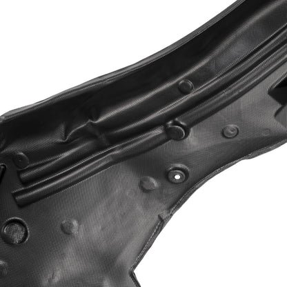 Front Left Fender Liner Compatible with 2016-2017 Honda Accord Sedan Replace for 74150T2AA01 HO1248157 Inner Panel w/o Insulation Foam Plastic(PE) Unfinished Black