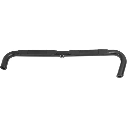 Running Board Side Step Compatible with 1984-2000 Jeep Cherokee 4 Door Step Nerf Bar Steel+Plastic Powder Coated Black