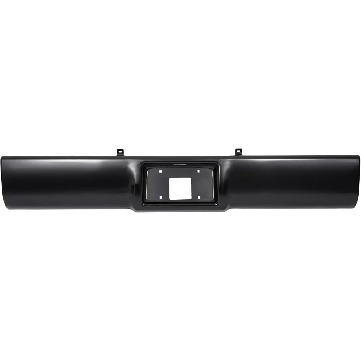 ALMULOO Roll Pan Compatible with 1992-1999 Chevy Chevrolet Suburban Tahoe Blazer C1500 C2500 K1500 K2500 GMC Yukon Steel Electrophoresis Black W/LED License Light