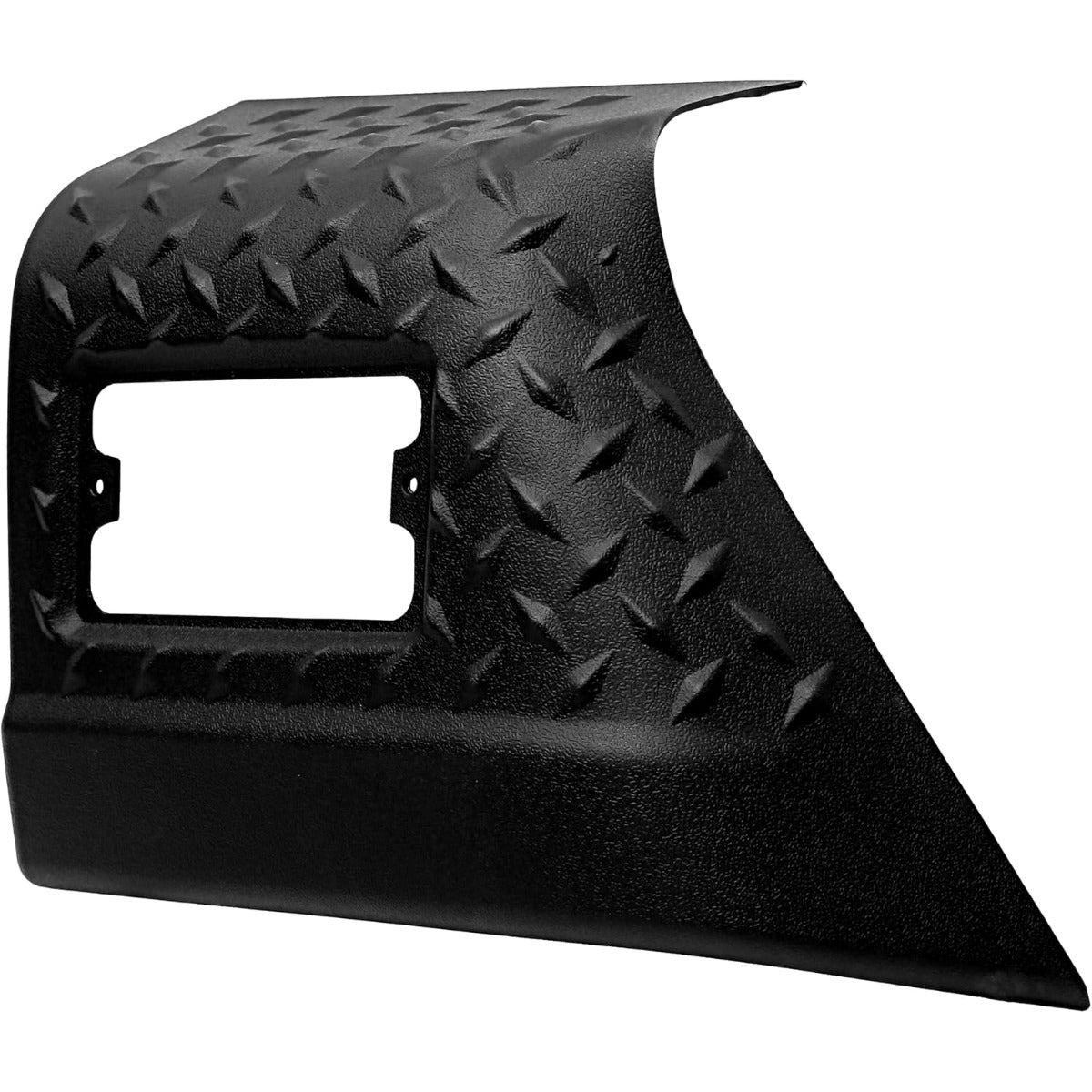 KUAFU Fender Bug Chip Guards Front Body Armor Compatible with 1997-2006 Jeep Wrangler TJ Replacement for 11650.20 Black Textured
