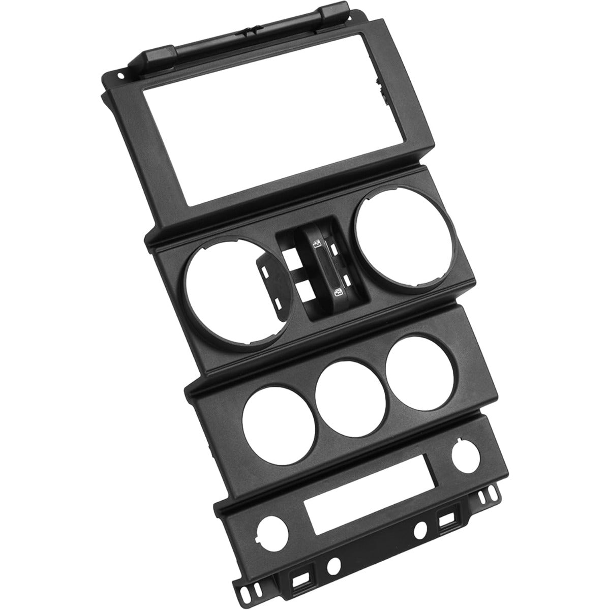 Dashboard Radio Panel Compatible with 2007-2010 Jeep Wrangler