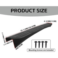 Load image into Gallery viewer, Tailgate Cap Top Protector Molding Spoiler Cover Compatible with 2007-2013 Chevy GMC Silverado Sierra 1500 2007-2014 2500 3500 Replacement for 25844299 GM1904104
