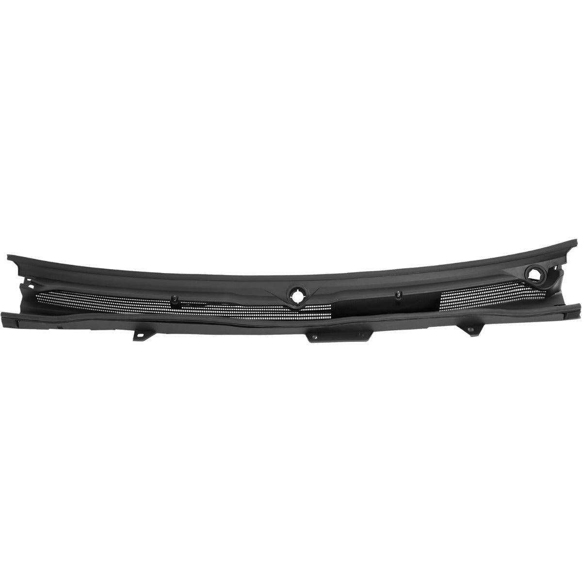 Windshield Wiper Cowl Panel Compatible with 2014-2015 Chevy Chevrolet Silverado 1500 Crew Double Regular Cab Replace for 23207951 Window Cowl Vent Grille Plastic(PP+Rubber+ABS) Black