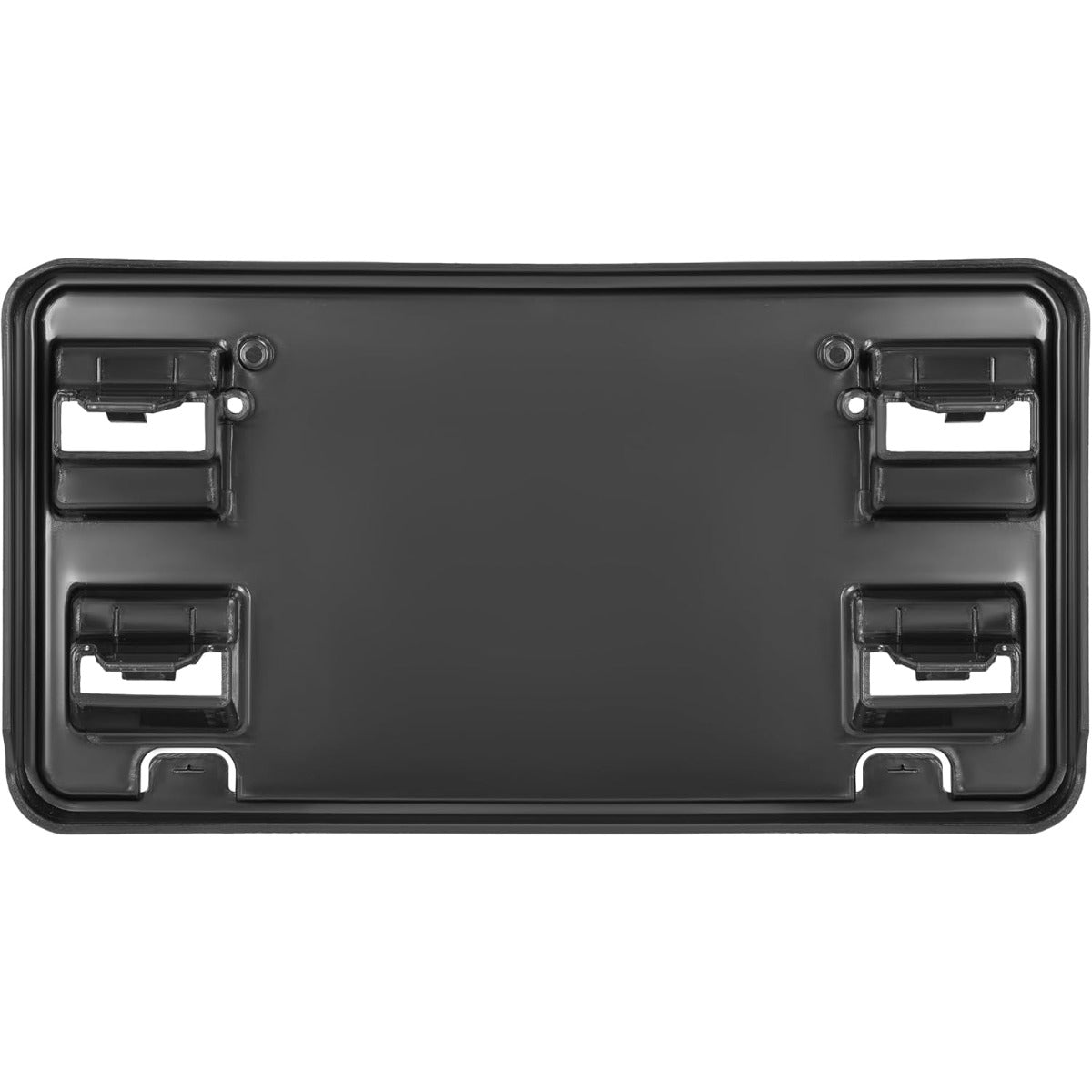 KUAFU Front Bumper Cover+License Plate Bracket Mount Compatible with 2015-2017 Ford F150 Models W/o Block Heater&Grille Shutters Replace for FO1044108, FO1068165, FO1044109, FL3Z17E810AA, FL3Z17A385A