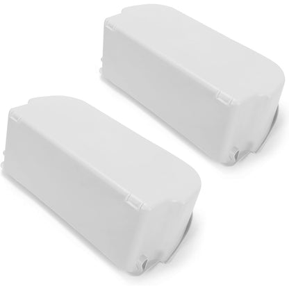 Kojem 240356401 Refrigerator Door Bin Shelf 2Pcs Compatible with Frigidaire Kenmore Refrigerator FFSS2614QS4A FFHS2611PFEA FFSS2614QE6A FFHS2622MSYA FFHS2611LBRA AP2116036 Replacement - White