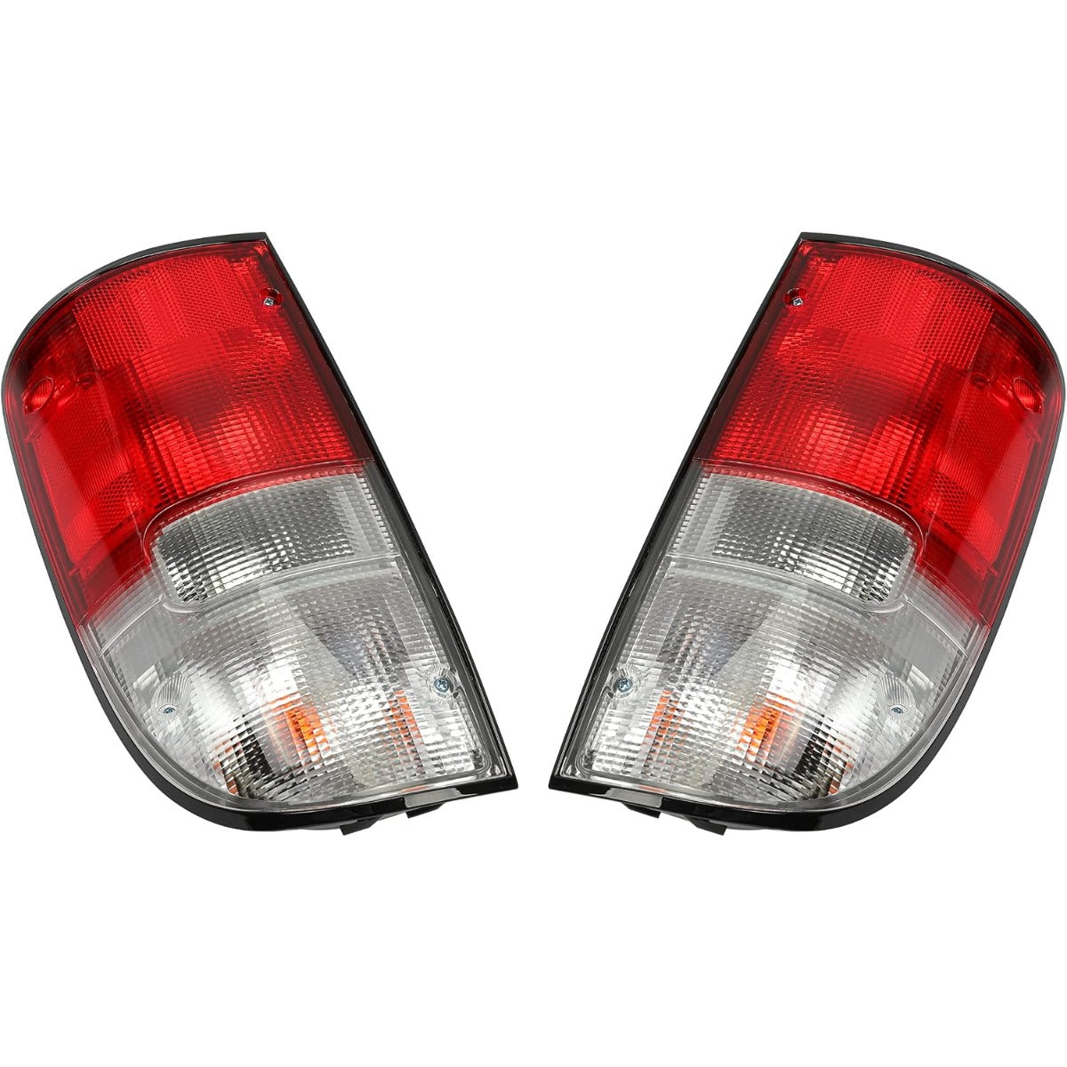 ECOTRIC Tail Light Pair Compatible with 1995-2000 Toyota Tacoma Pickup Trunk Taillight Tail Lamp Driver Left & Passenger Right