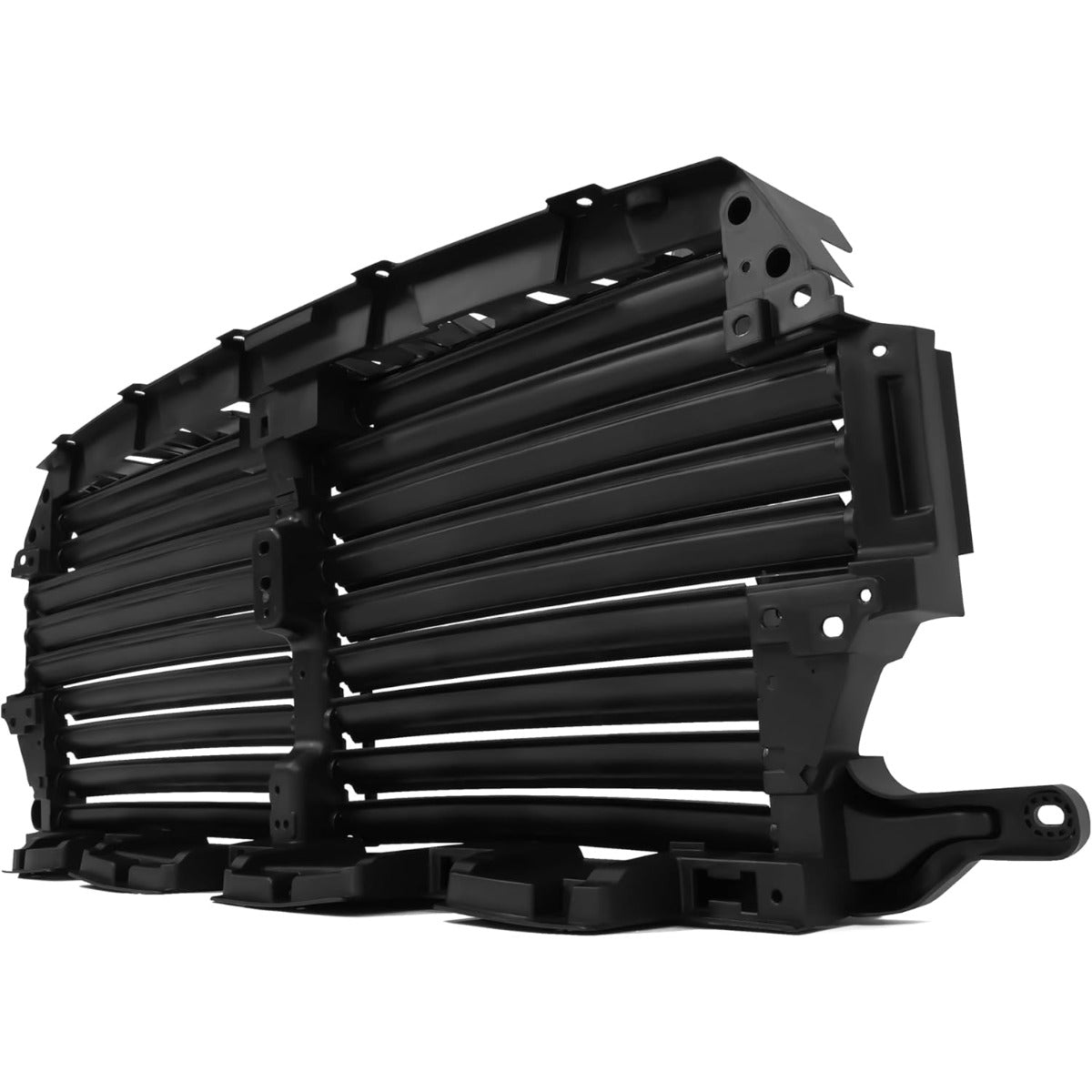 Front Radiator Shutter Compatible with 2018-2020 Ford F-150 Upper Radiator Grille Air Shutter Control Actuator Motor Assembly Replacement for JL3Z8475D(Will Not Fit Raptor)