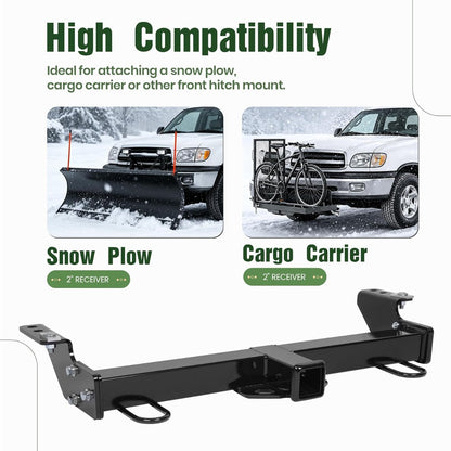 ALMULOO Trailer Hitch Compatible with 2000-2006 Toyota Tundra All