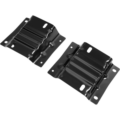 ALMULOO Front Bumper Bracket Compatible with 2008-2014 Ford E-150/E-250 and 2008-2025 Ford E-350/E-450 Super Duty Replacement For 8C2Z17B884A 8C2Z17B883A FO1066176 FO1067176 Left and Right