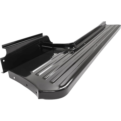 ALMULOO Ribbed Running Boards Compatible with 1953-1956 F100 F-100