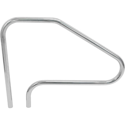 HECASA Pool Handrail Grab Rail Railing 37" x 45.8" Swimming Pool Hand Rail Inground Pool Stair Rail Safety Rail Entry Rail Handle Pool Grab Ladder 304 Stainless Steel W/O Anchors