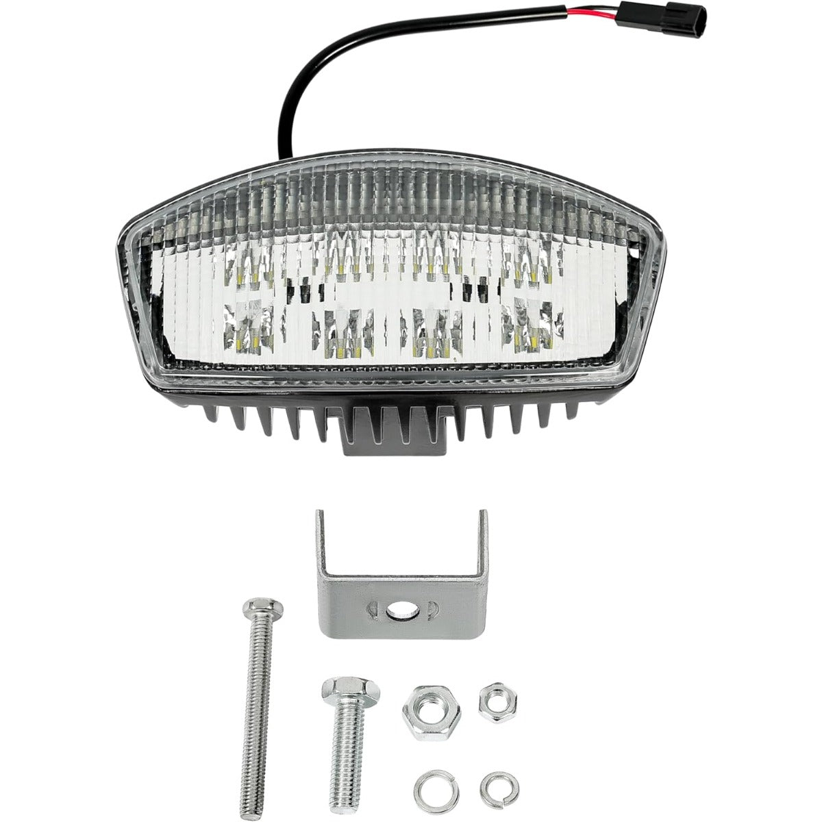 Roof LED Work Light Left 50W Compatible with Kubota B2650HSDC B3350HSDC L3240HSTC L3540HSTC-3 M100GXDTC Tractor 12V Flood Off-Road Lamp Clear Lens