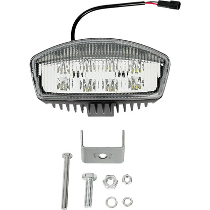 Roof LED Work Light Left 50W Compatible with Kubota B2650HSDC B3350HSDC L3240HSTC L3540HSTC-3 M100GXDTC Tractor 12V Flood Off-Road Lamp Clear Lens