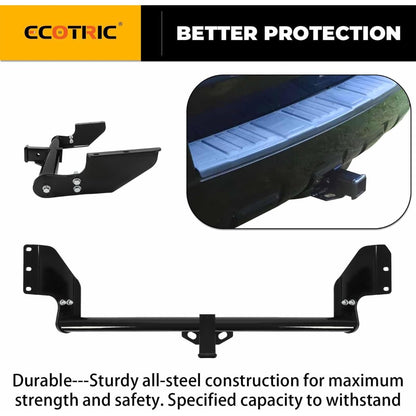 ECOTRIC Class 3 Trailer Hitch Receiver Compatible with 99-17 Honda Odyssey
