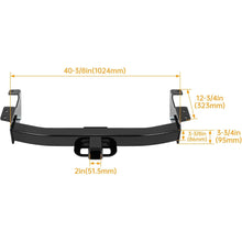 Class 5 Trailer Hitch Compatible with 2000-2014 Ford E-150 250 350 Econoline E-350 Super Duty Econoline Receive Towing Hitch