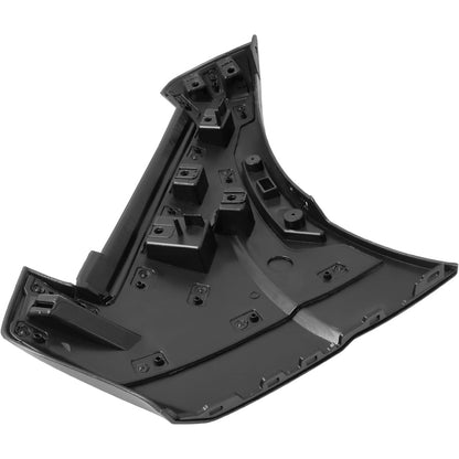 ALMULOO Plastic(PP) Driver Side Front Bumper End Cap Compatible with 2022 Nissan Frontier, 2023-2024 Nissan Frontier (submodel: S, SV) Painted Matte Black Reolace 620199BU0C NI1016100