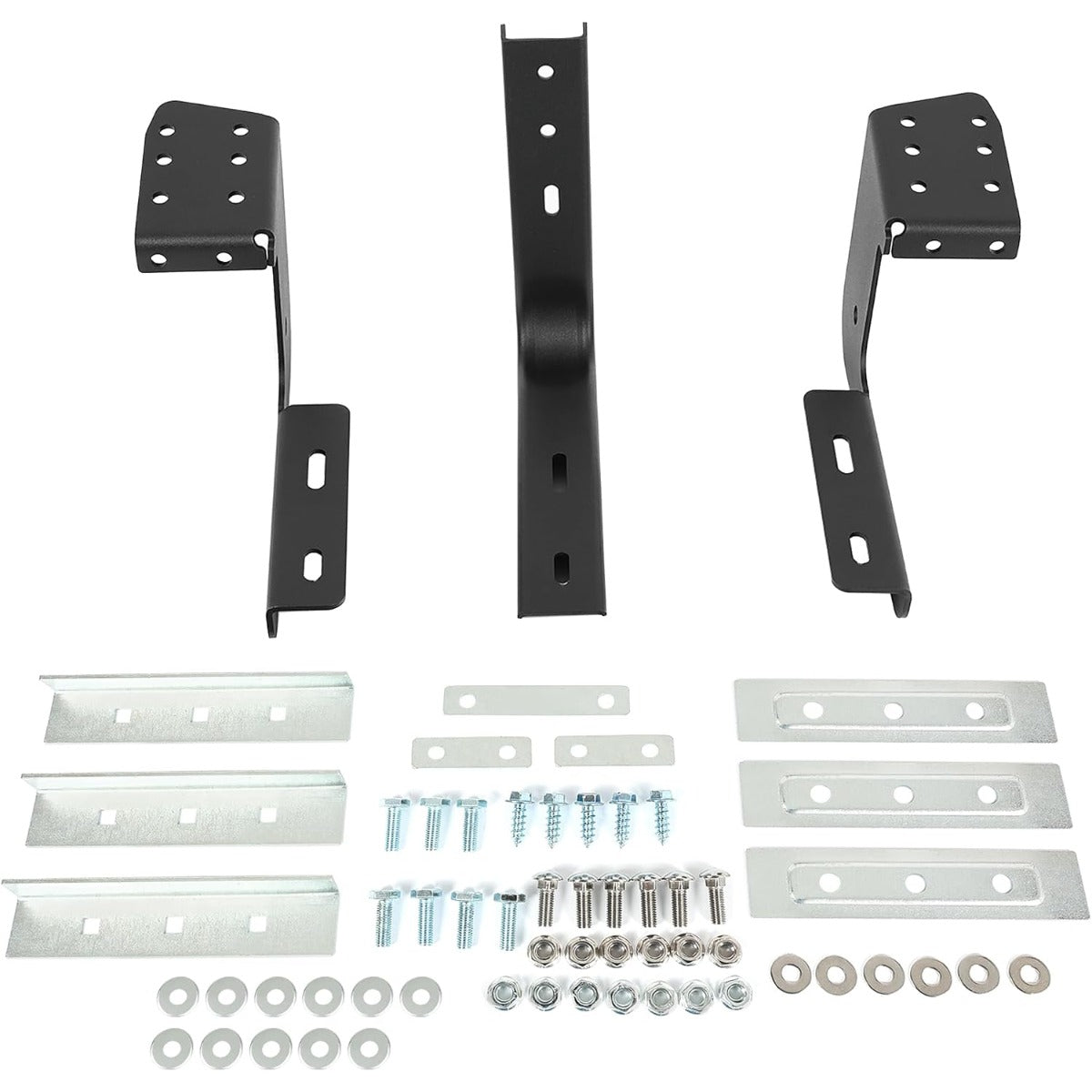HECASA 54" Step Running Board Bracket Kit Compatible with Ram Promaster