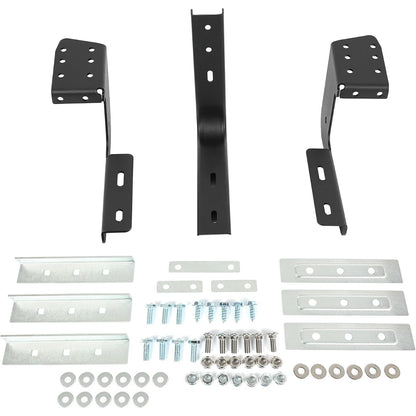 HECASA 54" Step Running Board Bracket Kit Compatible with Ram Promaster