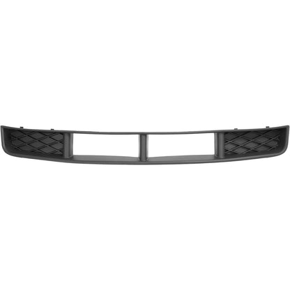Front Bar Upper & Lower Grills 2Pcs Compatible with 2005-2009 Ford Mustang GT Plastic(PP) Bumper Black Grille w/Round Light Holes Replacement for FO1200422 FO1036114 6R3Z8200BA 7R3Z17K945BA