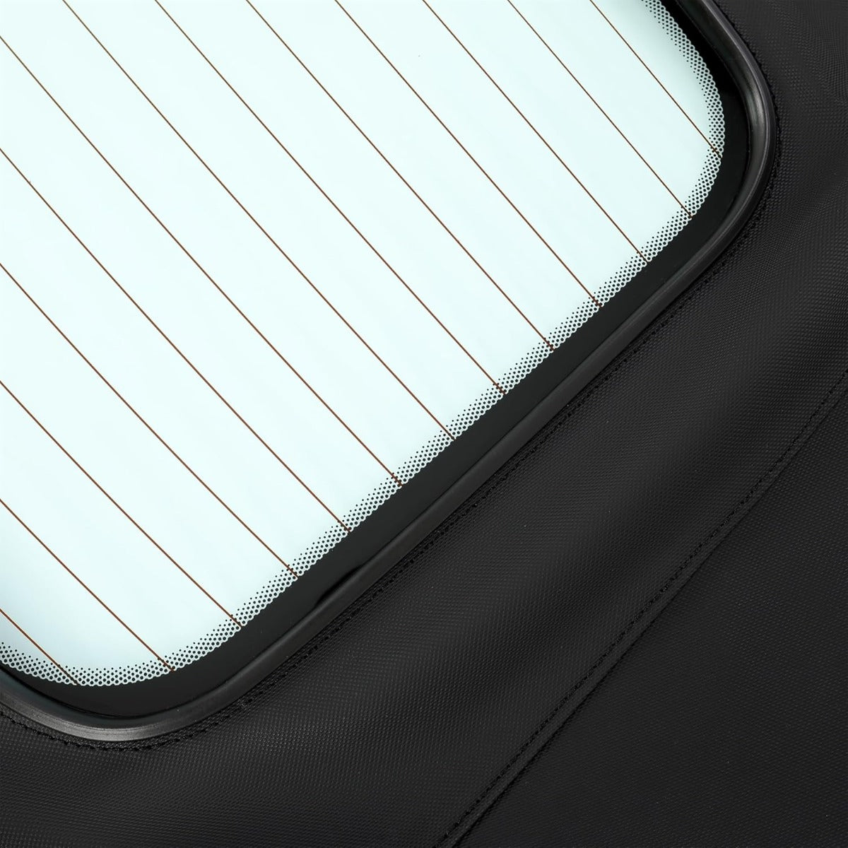 ALMULOO Convertible Soft Top Compatible with 2003-2009 Audi A4 Roof Top w/Heated Glass Window Sailcloth Vinyl+Glass Unfinished Black+Clear
