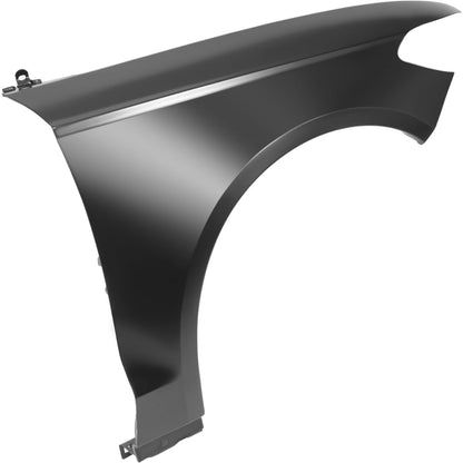 HECASA Front Right Fender Compatible with 2017-2020 Ford Fusion/Police Responder Replacement for HS7Z16006A FO1241305 110-02829R Steel Wheel Fender Panel Electrophoresis Black Passenger Side