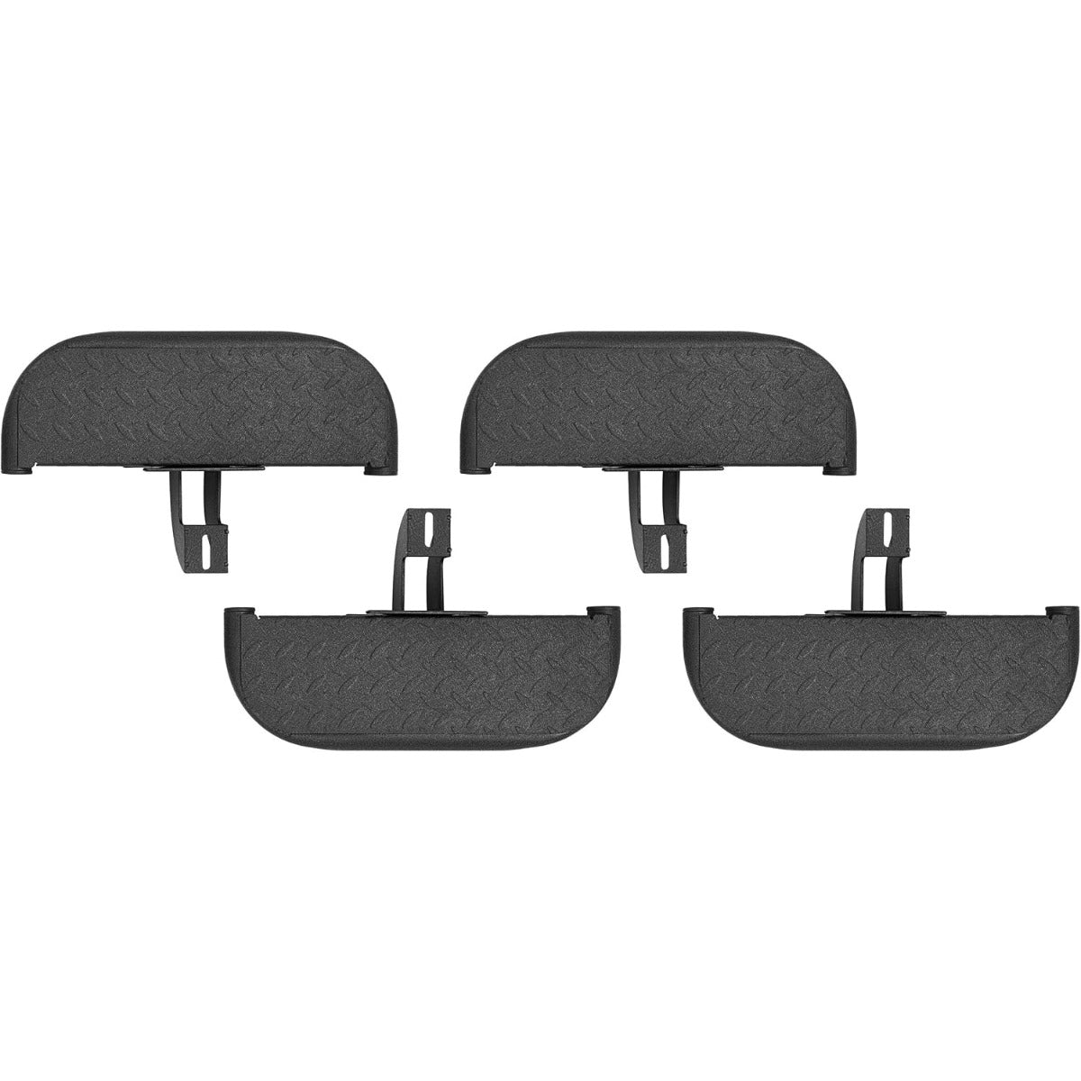 ALMULOO Step Compatible with 2007-2018 Jeep Wrangler JK Unlimited JKU