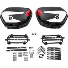 Hard Saddle Bag Trunk With Lights Locks   for  Can-am Spyder ROADSTER RS ST Honda Street 28L