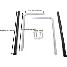 Kojem Boat Trailer Guide Poles for Ski Boat, Fishing Boat, Sailboat, Kayak, Canoe (Size and Color Selected)