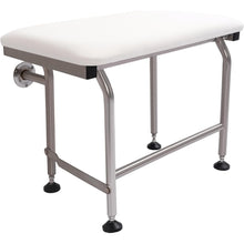 26 Inches x14.5 Inches Folding Shower Seat Wall Mount W/304 Stainless Legs, Adjustable Height Fold Down Bench for Bathroom, Wall Mounted Shower Stool Chair for Elderly Seniors Pregnant Disabled 600LBS LYOM-289