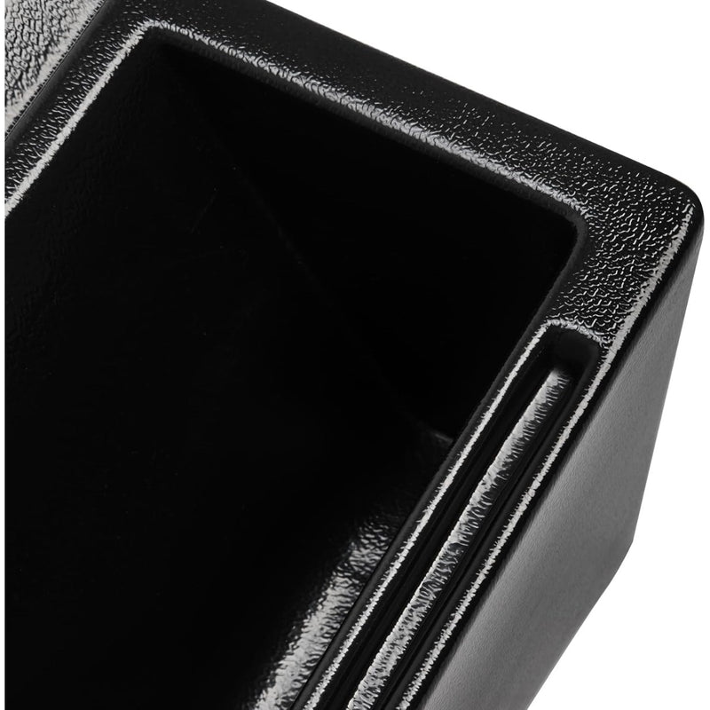 KUAFU 18" Cab Caddie Compatible with John Deere Tractors 4050 4230 4240 4250 4430 4440 4450 4630 Replacement for AMX92005 Storage Organizer Container Box Black