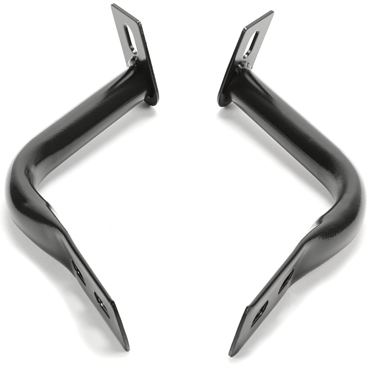 Front LH & RH Bumper Bracket Compatible with 2003-2007 Chevy Silverado 1500 Avalanche & 2003-2007 GMC Sierra 1500 Replacement for 15184117 GM1067159 15184116 GM1066159 Set of 2