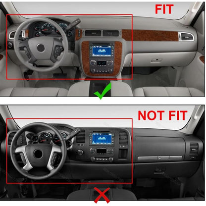 Kojem Dash Cover Cap Compatible with 07-14 Avalanche Suburban Silverado
