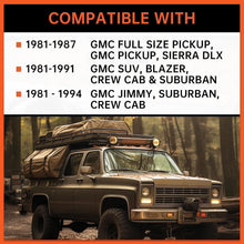 Dash Board Cover & AC Vent Plate Compatible with 1981-1991 GMC Jimmy Chevy Blazer Suburban | Black, Two Packages