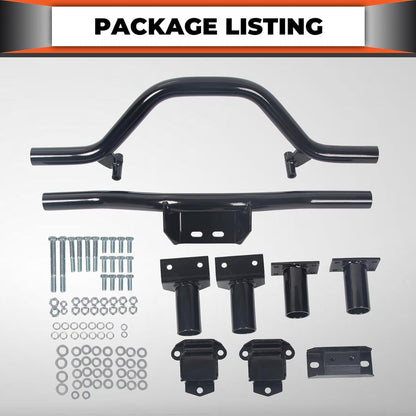 ECOTRIC Engine Crossmember & Transmission Crossmember Kit Compatible with 1947-1959 Chevy & GMC Truck