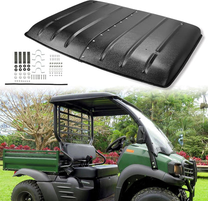 Hard Top Compatible with 2005-2025 Kawasaki Mule 600 610 4x4 SE XC SX Roof Protector Replace for KAF600-005B LYMP-025