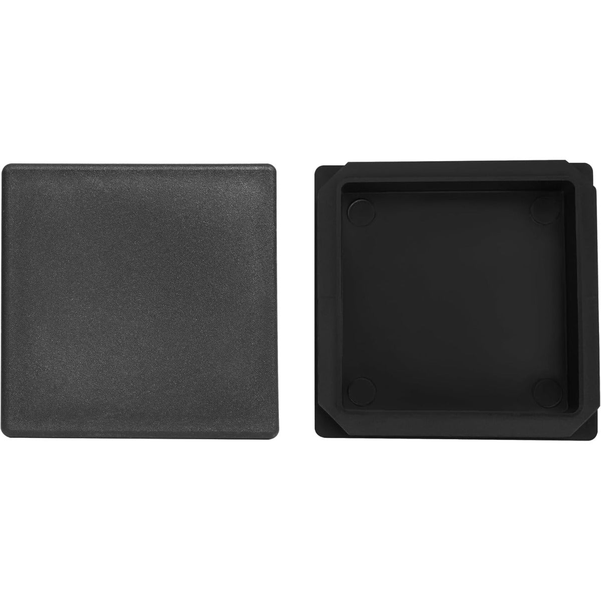 4" RV Bumper Plug End Cap Compatible with RV Camper Trailers for 4” Bumpers Plastic Bumper End Caps Covers 2Pcs