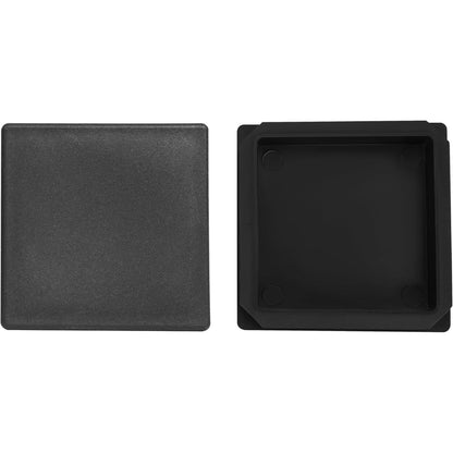 4" RV Bumper Plug End Cap Compatible with RV Camper Trailers for 4” Bumpers Plastic Bumper End Caps Covers 2Pcs