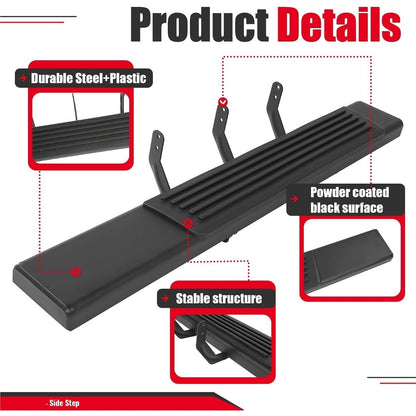 Step Compatible with 99-16 F-250/F-350/F-450 Super Duty Regular Cab