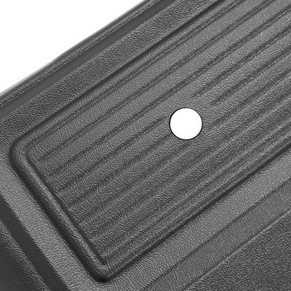 Front Door Panels Compatible with 1977-1980 Chevrolet Chevy GMC Truck Inner Trim Panel Black Pair LYAP-X1211